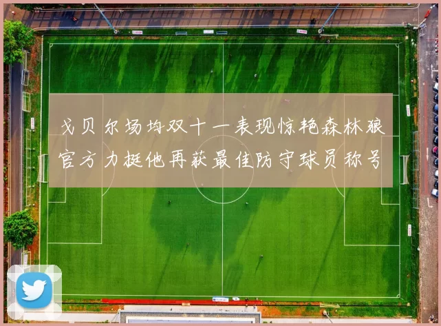 戈贝尔场均双十一表现惊艳森林狼官方力挺他再获最佳防守球员称号
